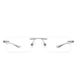 Vincent Chase Rimless Frame silver